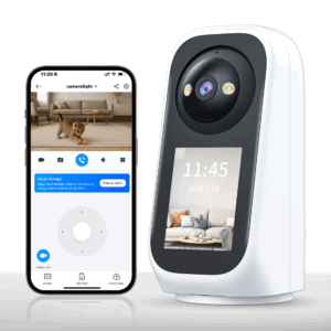 360 Motion Detect, 5G/Wifi Camera, 2.8” Monitor